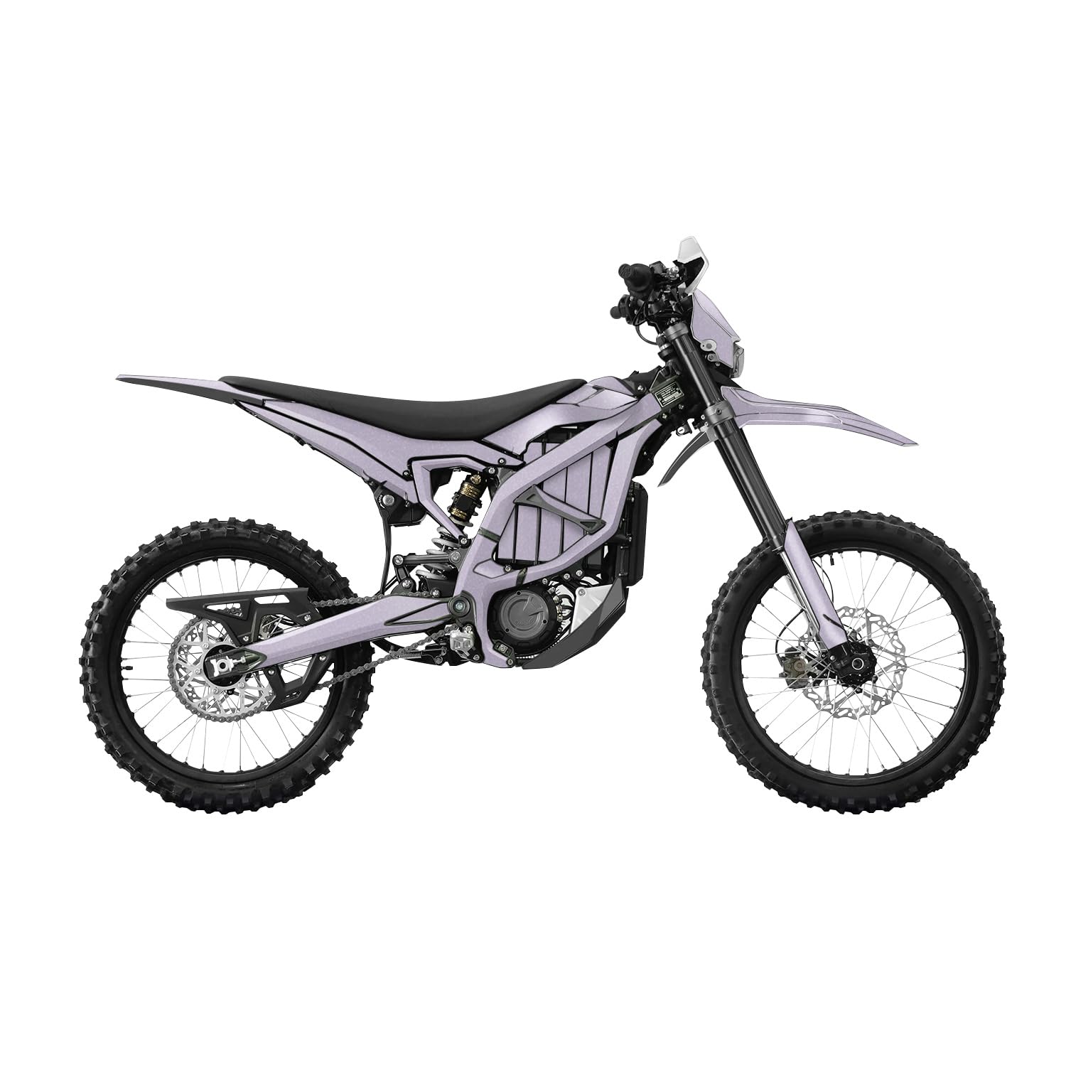 Glossy Glitter Surron Ultra Bee Graphics Kit Wrap - Solid Lilac - Sur-Ron Skin - Premium 3M Vinyl Protective Wrap Decal Cover - Easy to Apply | Crafted in The USA by MightySkins