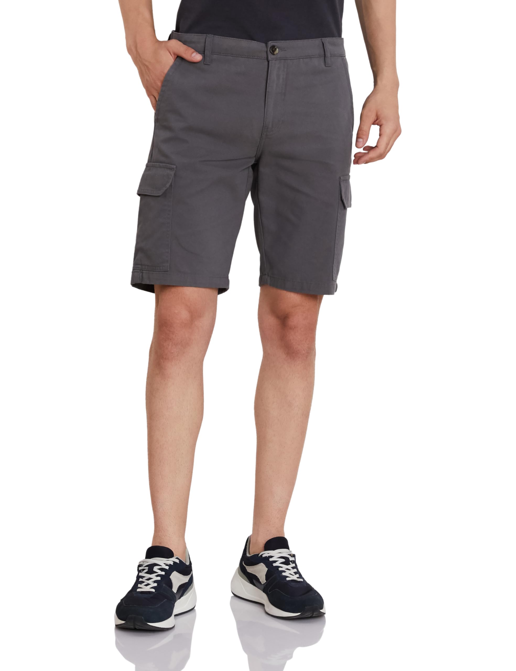 Amazon Brand - Symbol Men's Cotton Cargo Regular Fit Shorts | Casual Chinos-image-8