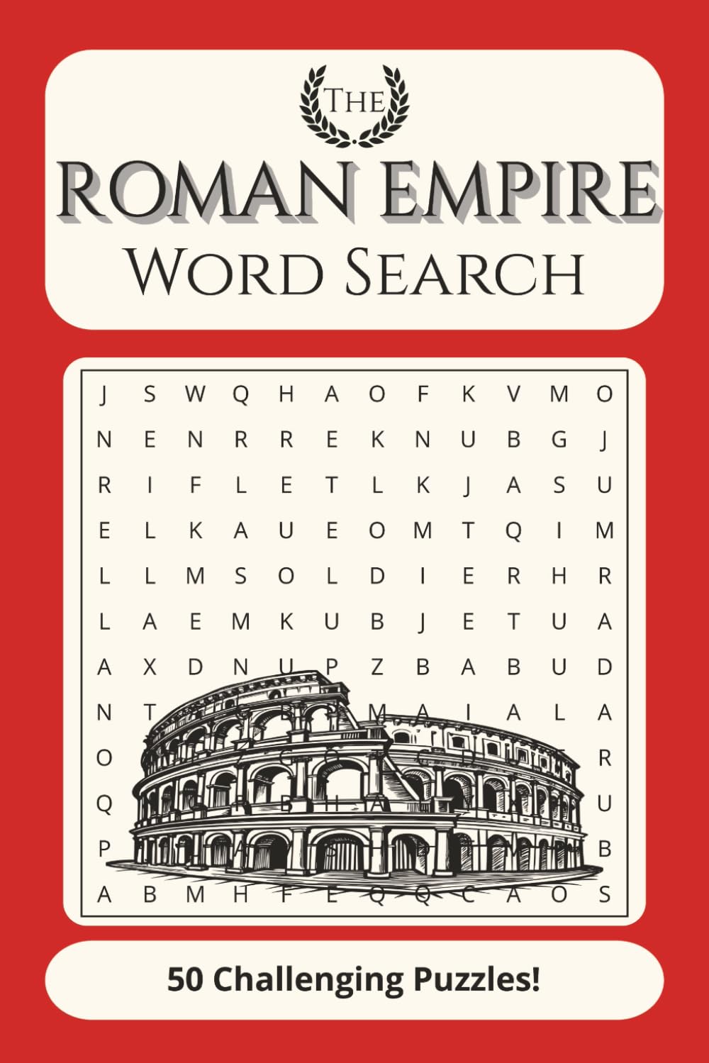 Roman Empire Word Search Puzzle Book