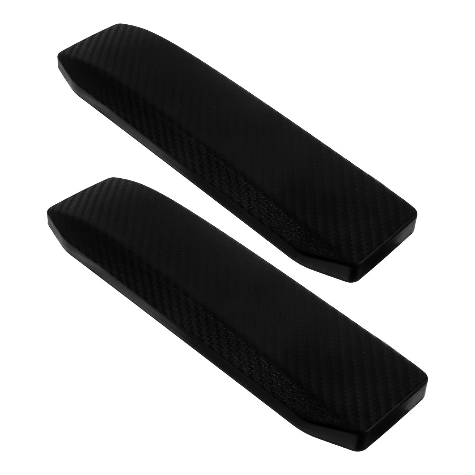 Reposabrazos de Repuesto para Silla de Juego PU Negro 2 Piezas