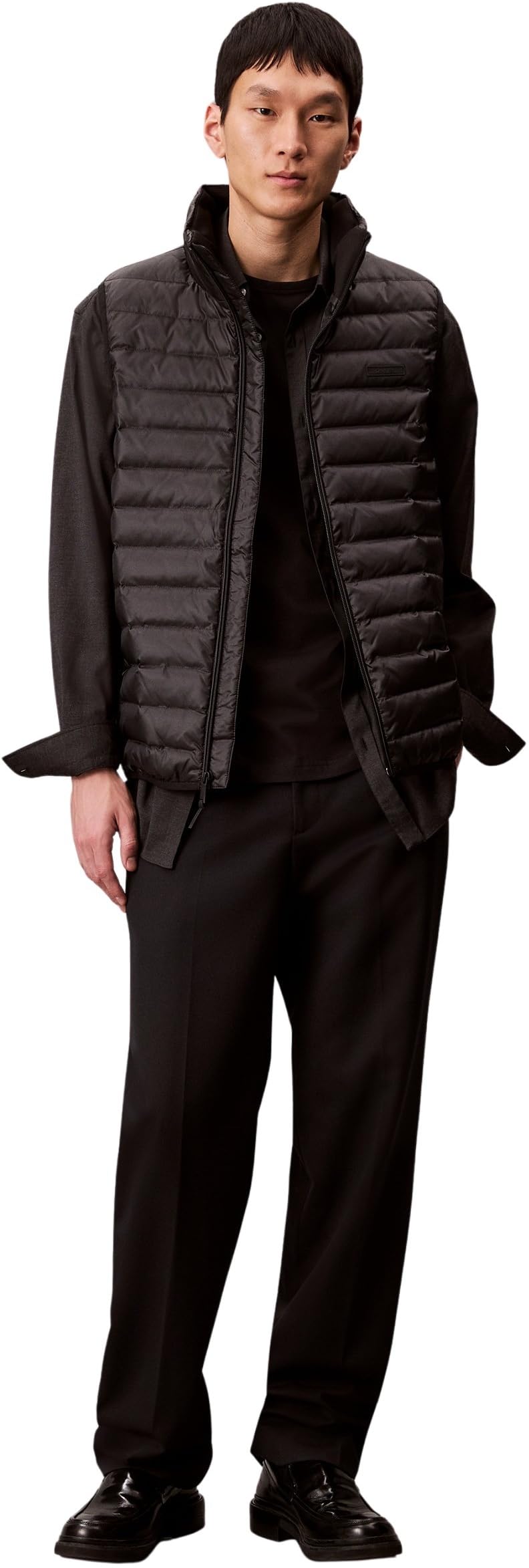 Calvin Klein Slvlss Lt WT Nylon Puffer Vest Gilet Uomo