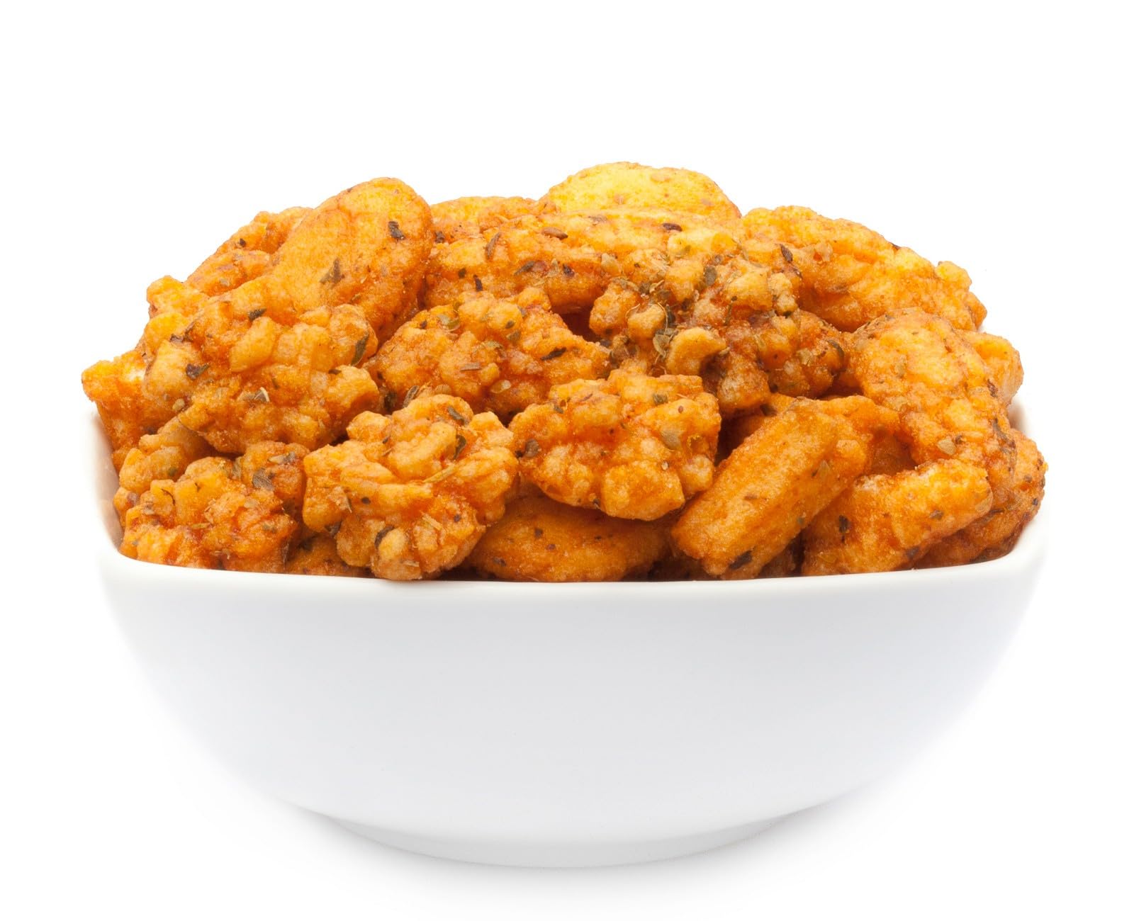 Galletas de orégano, 2500 g, crujientes, picantes, mediterráneas, con salsa de soja