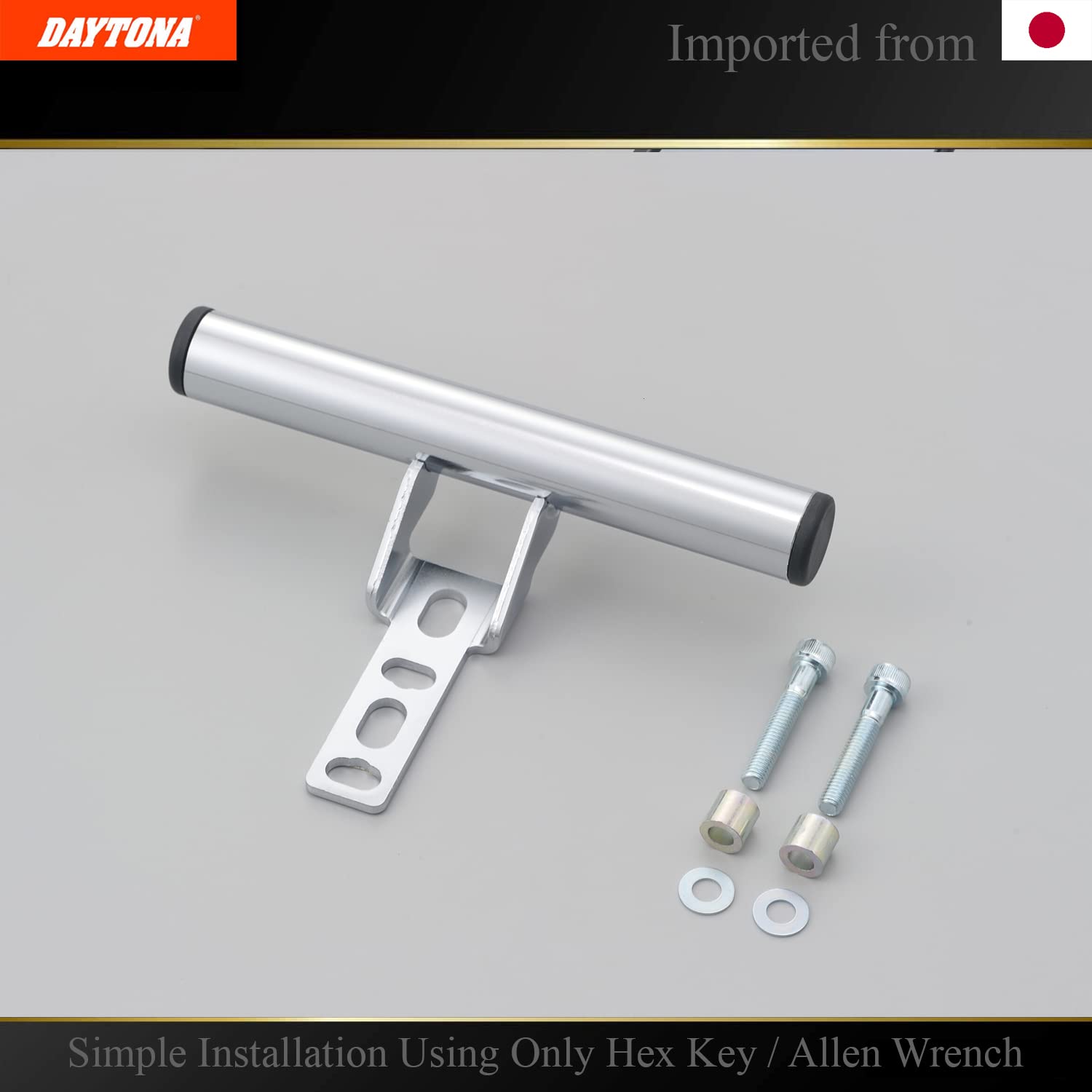 Amazon.com: Daytona 摩托車7/8 英吋(約1.8 公分)安裝桿- 將智慧型手機