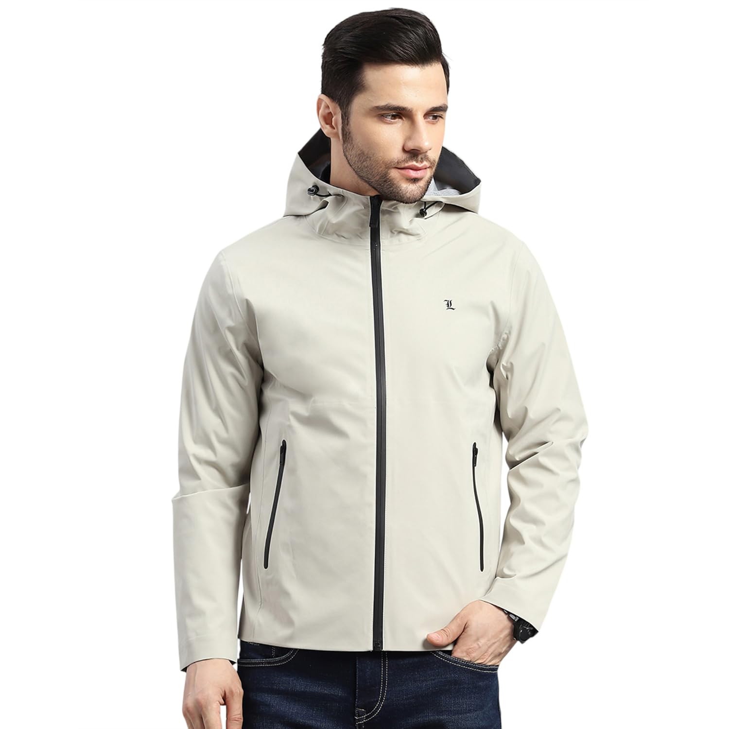 monte carlo Men's Regular Fit Check Pattern Hooded Zipper Full Sleeve Winter Jacket | Warm Coat for Men | Stylish Full Sleeve Reversible Zipper Jacket (Pack Of 1)-picture-16