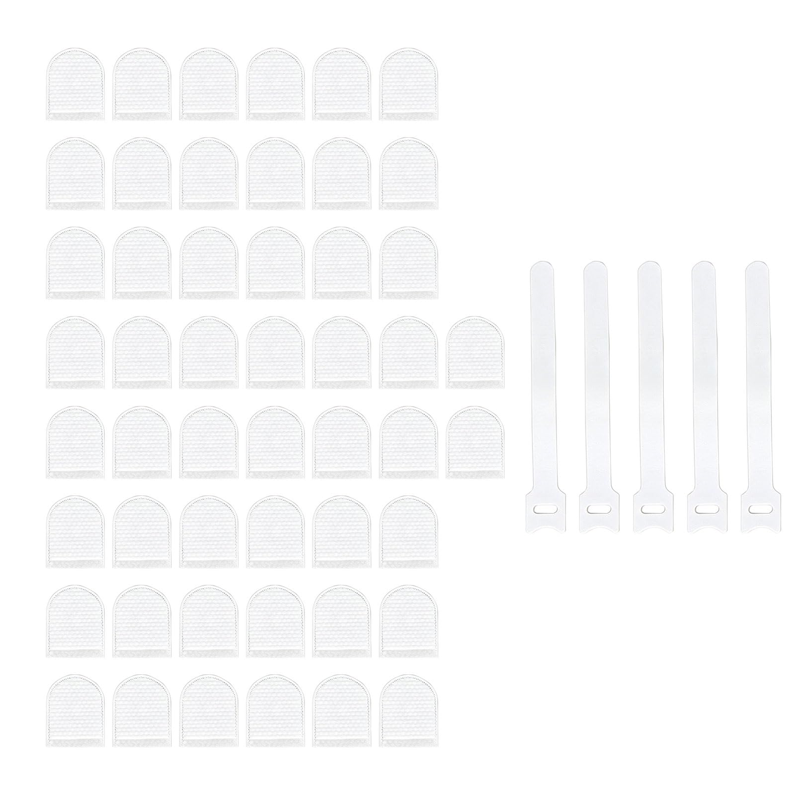 TFAOYS 50PCS Tap Water Filter Media Cotton Pad Cotton Faucet Strainer Covers Tap for Kitchen and Bathroom
