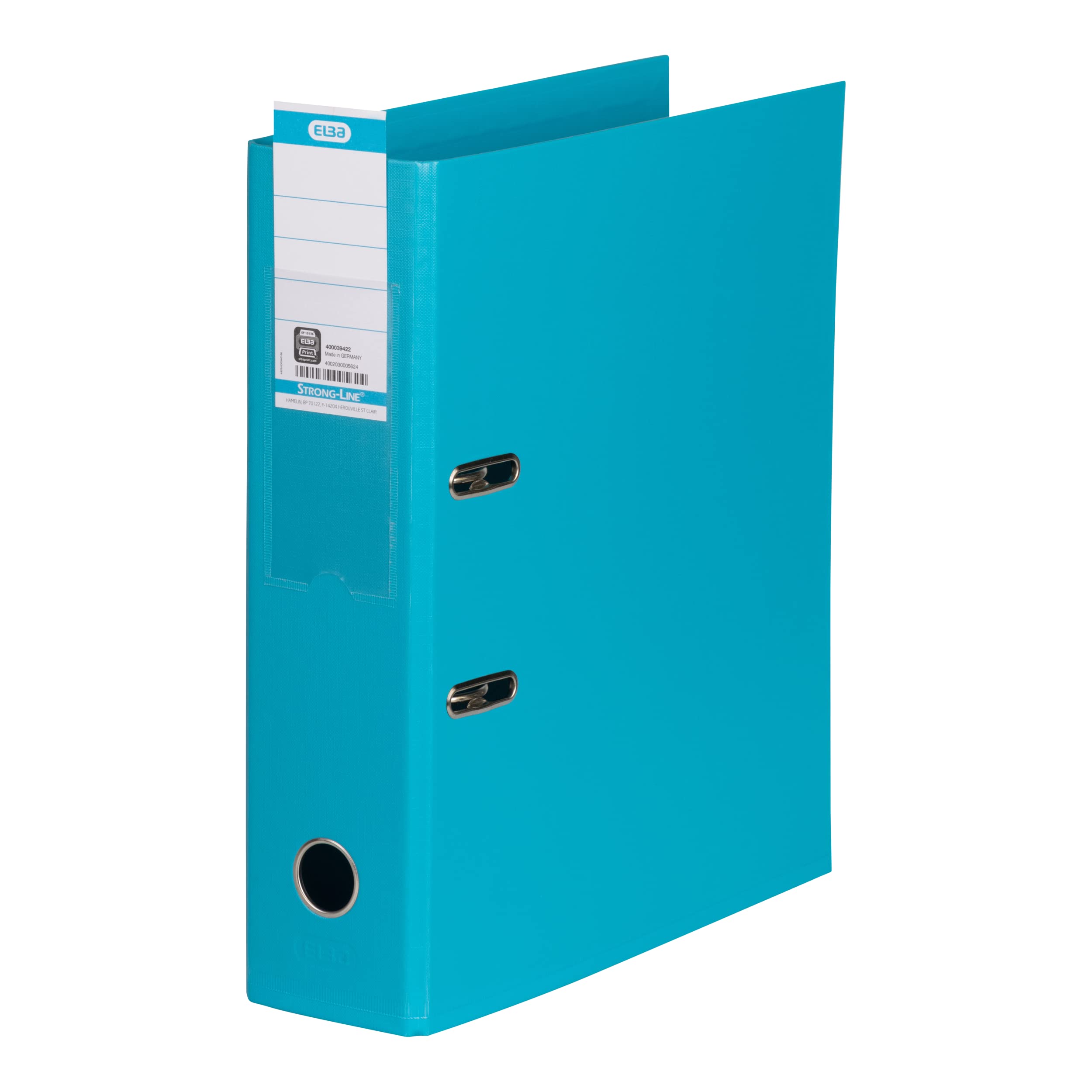Elba Strong Line 400039422 segregator DIN A4 podwójna ochrona krawędzi, szerokość: 8 cm miętowy