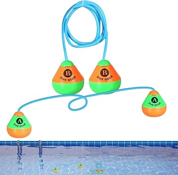 Pool Dive Toys | Underwater Diving Pool Toys,Training Pool Swimming Toys Diving Aid Gift Set Kids Pool Toys Fun Sinking Toy Game Serut