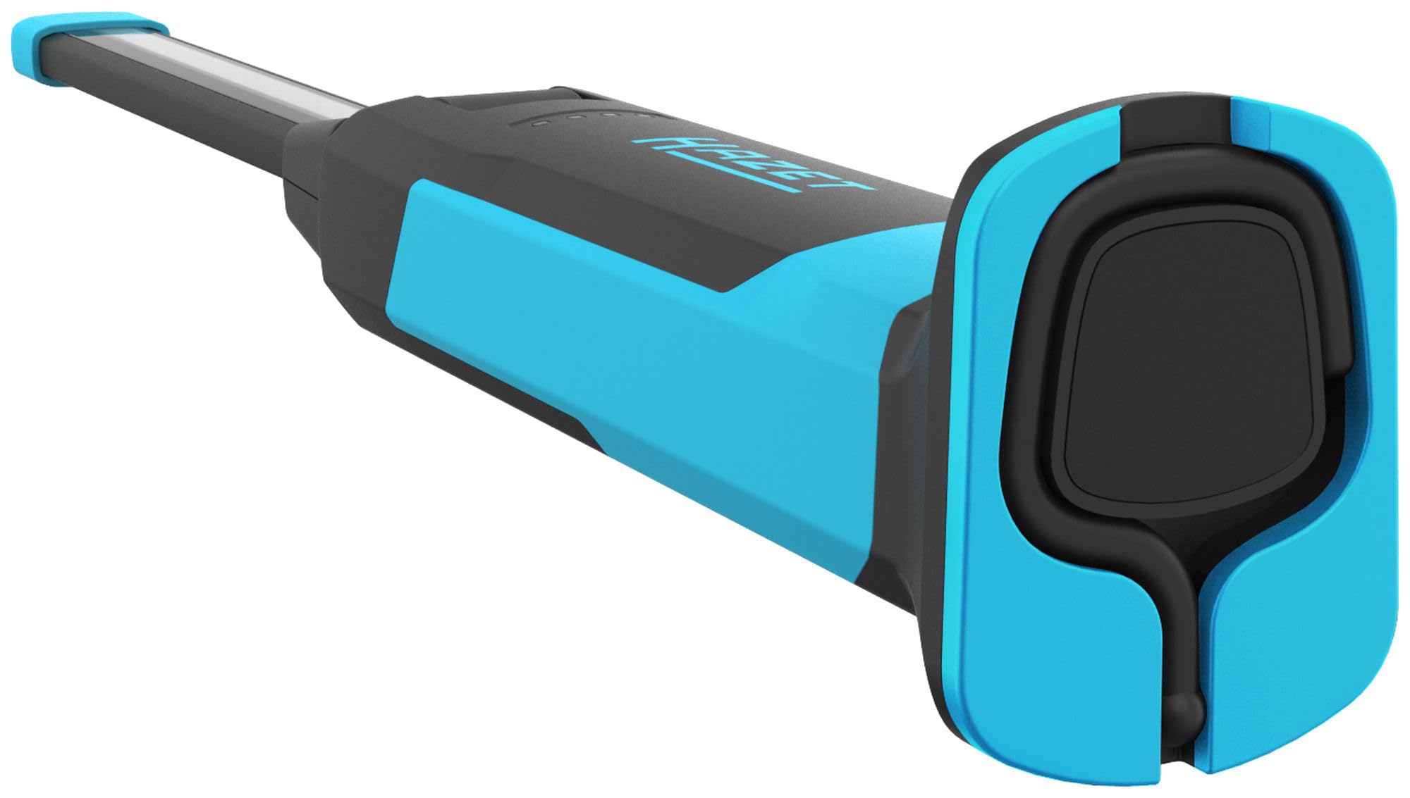 Lámpara de taller HAZET 1979N-92 LED Slim Light I Batería de 4500 mAh de larga duración, carga USB-C con cable de 100 cm, cabezal de aluminio ajustable 120grados, duración de la luz de 3 a 14 horas