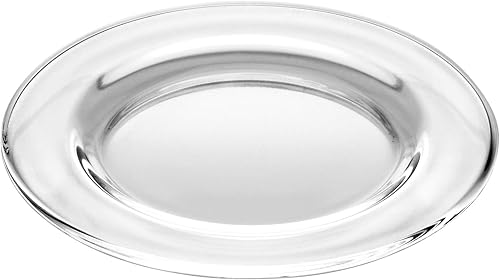 Miniatura 2 de Barski - Calidad Europea - Juego de 6 Platos - Vidrio Clásico Transparente - Ensalada - Postre - Aperitivo - Plato - 5.9" Diámetro - Fabricado en