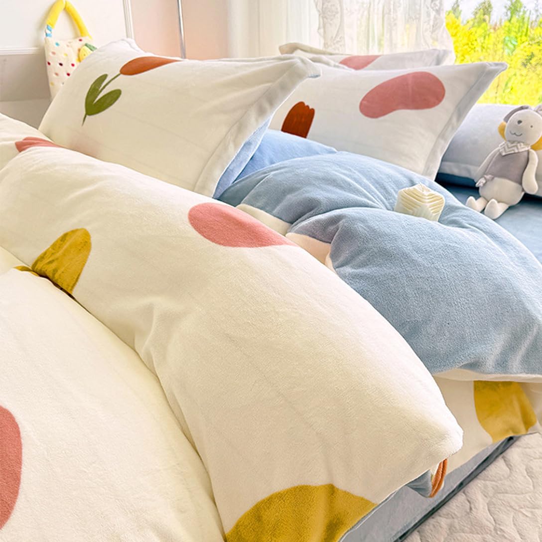 布団カバー 冬用 寝具カバーセット 4点セット 洗える 掛け布団カバー あったか ベットカバー 掛け布団カバー 冬用 寝具カバーセット 4点セット 布団カバー シンプル 布団かばー 洗える ベットカバー あったか 寝具セット 蓄