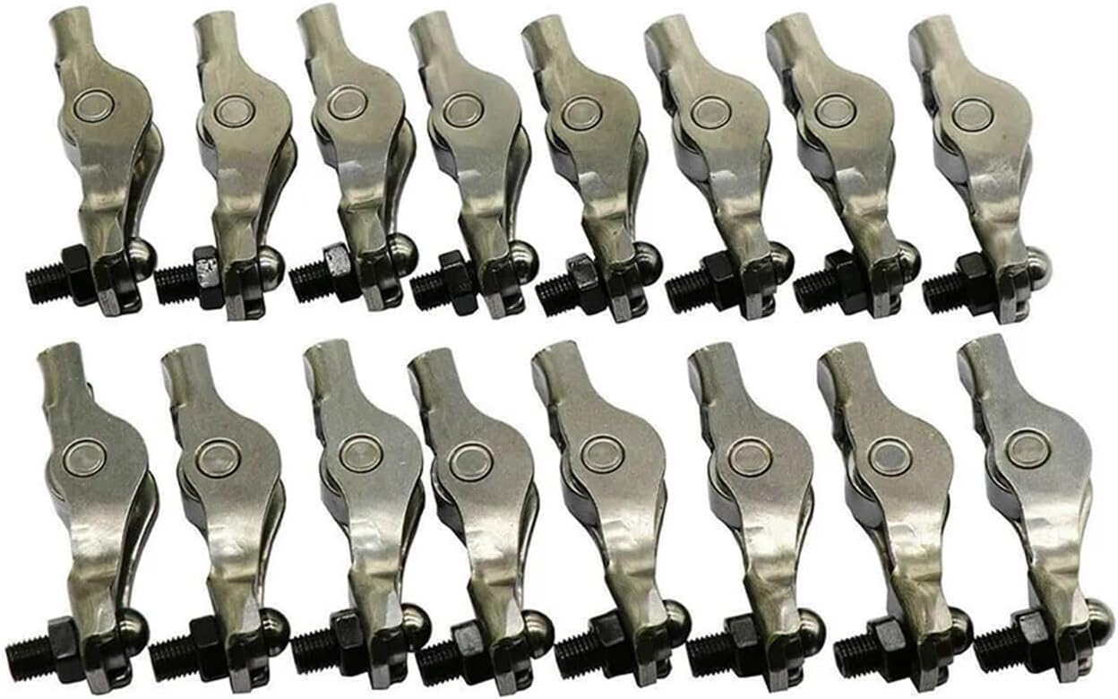 16pcs 1025A091 Engine Rocker Arm Set Compatible with Mitsubishi L200 2.5 DiD KB4T 2006-2016 4D56U with 3 Months