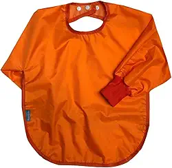 Babador Manga Longa Liso (Laranja)