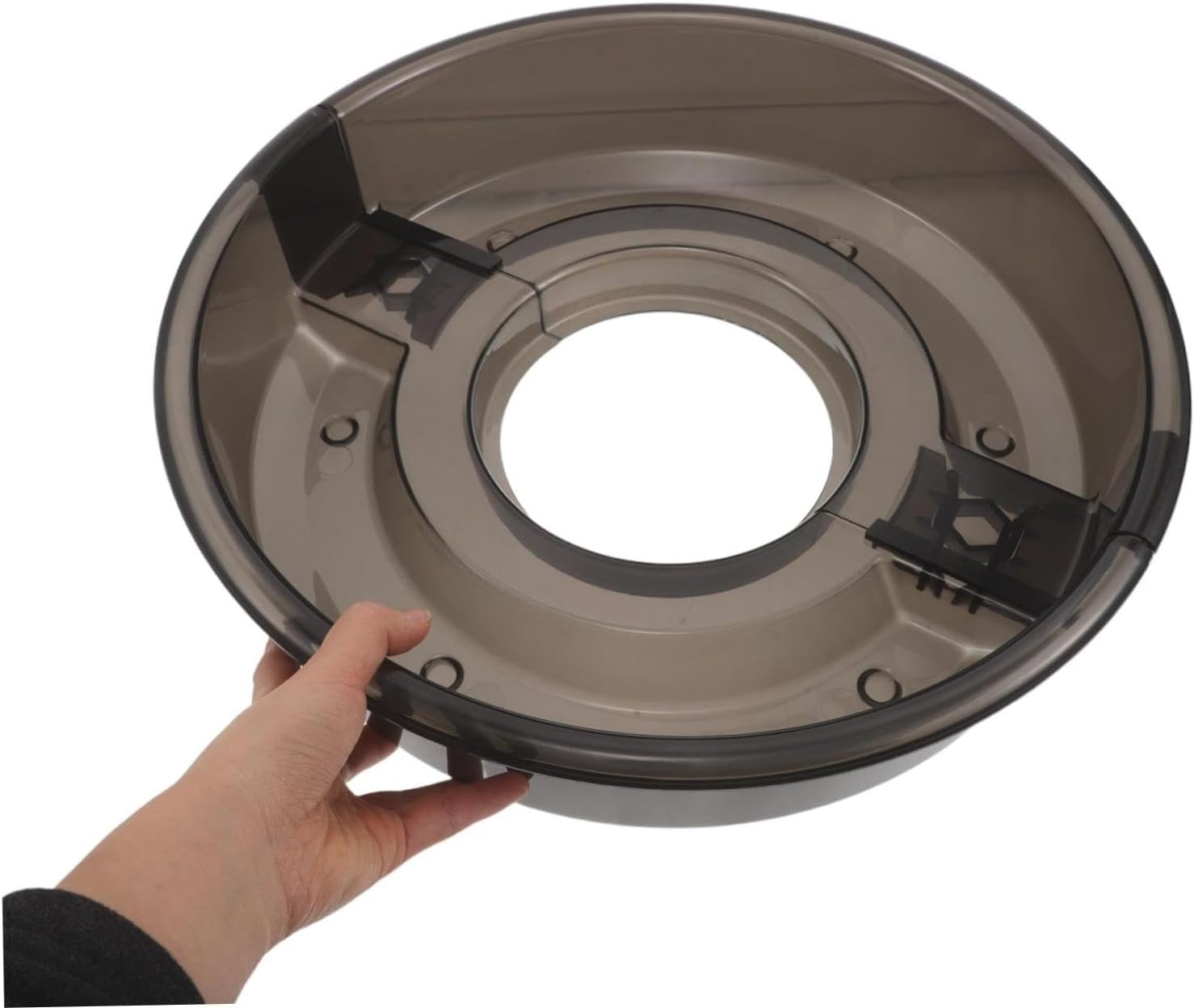 Pottery Wheel Splash Pan Detachable Water Basin ABS Black 15.72in
