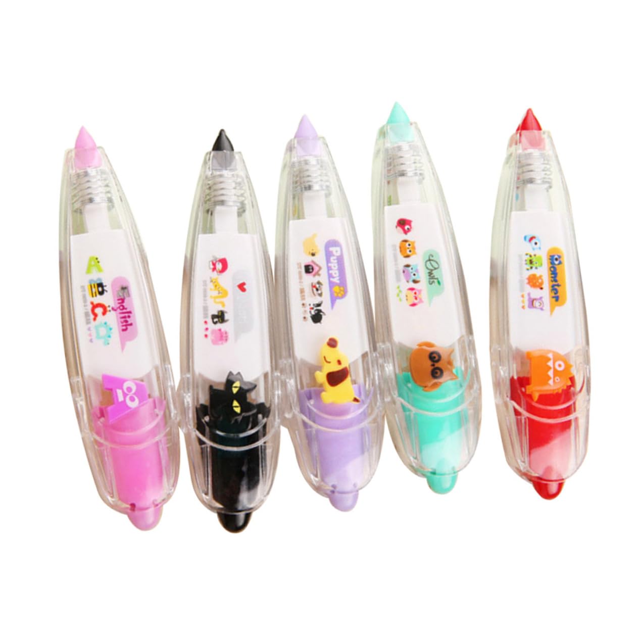 SHINEOFI 15pezzi Nastro Decorativo Con Design Carino Per Scrapbooking e Diari Facile Da Usare e Pratico Per Ufficio e Scuola Stile Misti