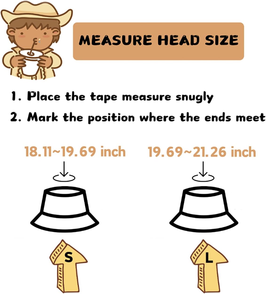 Toddler Sun Hat with Neck Flap UPF 50+ Adjustable Baby Summer Beach Swim Bucket Hat for Kid Boys & Girls 6 Month -7 Years - Image 7