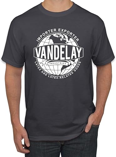 Wild Bobby Vandelay Industries Camisa de Látex Productos Relacionados con el Pop Culture Camiseta de Hombre