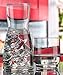 Palais Glass Carafe Set - Bedside Night Carafe 17 Oz with Tumbler Glass 10 Oz