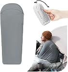 Naturehike Linge de sac de couchage Ultra-léger 4.51oz - sac de couchage pour adultes & Feuilles de voyage de voyage Sleep Sack & Feuille de camping pour Backpacking, Hôtel, Auberges, Comfy & Soin facile, longueur totale