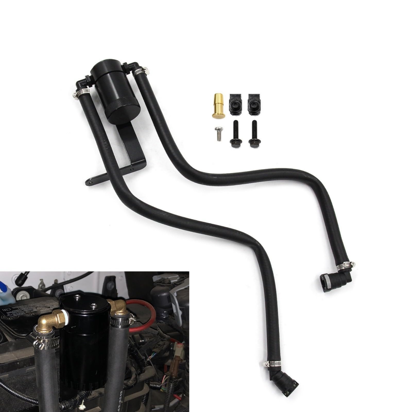 Kit Recupero Fumi Olio Facile da Instre Recuperatore Fumi Olio Resistente Ricambi Auto per Meccanici, Automobilisti