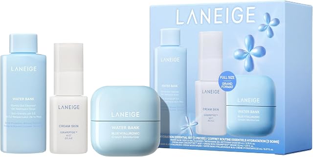 LANEIGE Water Bank Bleu Hyaluronique Crème Hyisturisante: Hydratant Coréen crème visage avec Squalane & Céramide pour le soutien de la barrière cutanée, testé par dermatologue