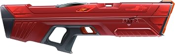SPYRA 4 Water Blaster, Outdoor Squirt Gun for Pool Games, SpyraFour, Red - Automatic Water Blast Spyra Four for Beach, Backyard, Patio, and Garden