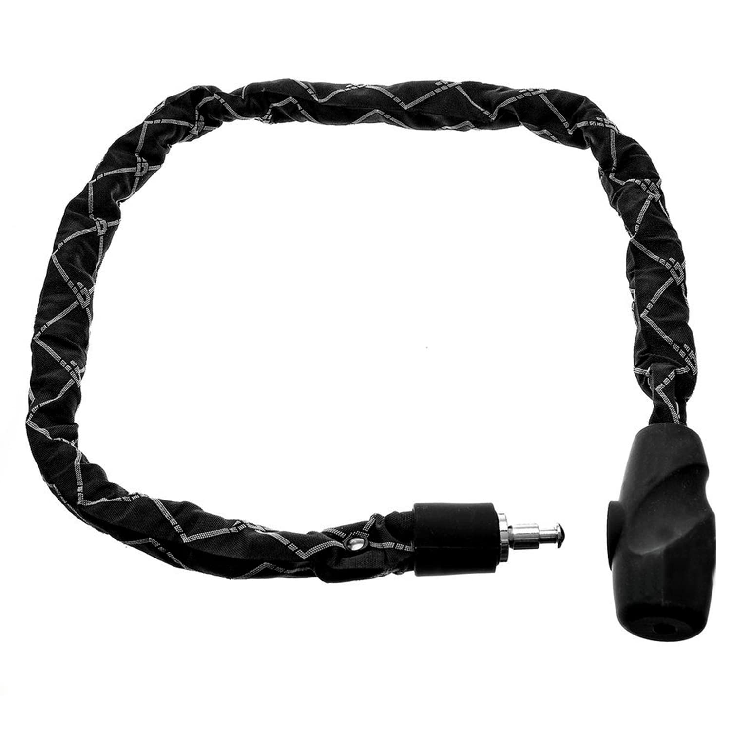 ULAC Diesel Bike Chain Lock, Security, Heavy-Duty, Anti-Theft Steel Chain Lock for Bicycle, Motorcycle, Door, Fence (3.2 ft)