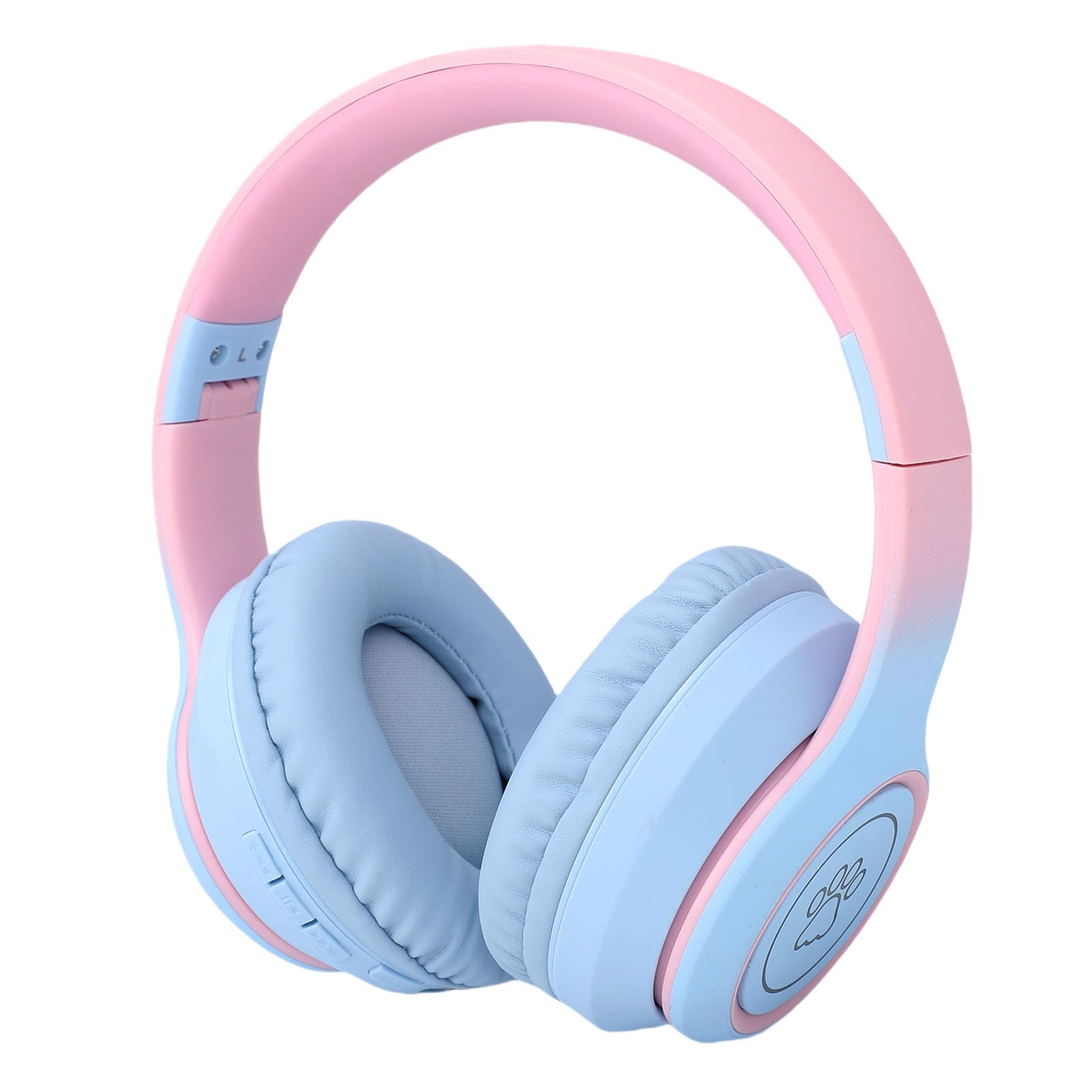 Kids Bluetooth Headphones, Active Noise Cancelling Wireless Headset with Microphone for School PC TV Cellphones (Blue)-image-15
