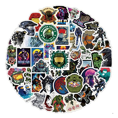 The Halo Master Chief Collection Stickers [100 Pcs] Pack Decals For Laptop Water Bottle Bike Car Motorcycle Bumper Luggage Skateboard Graffiti #TOP3
