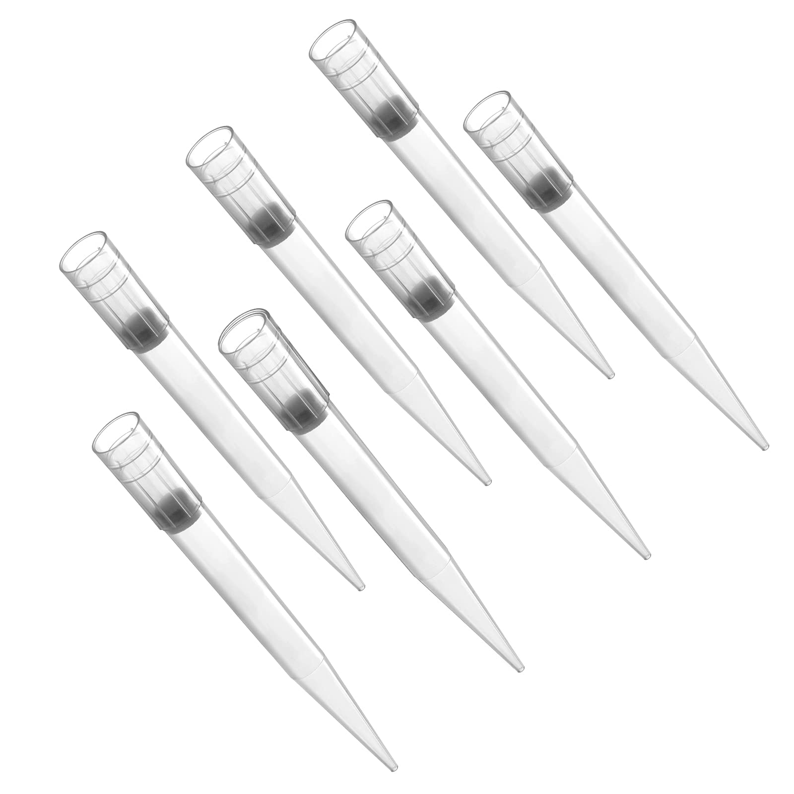 Puntas de pipeta universales Filtrar puntas largas 1000ul con caja DNasa/RNase Free Tips/Rack Pk x 8 Racks (768 Tips)
