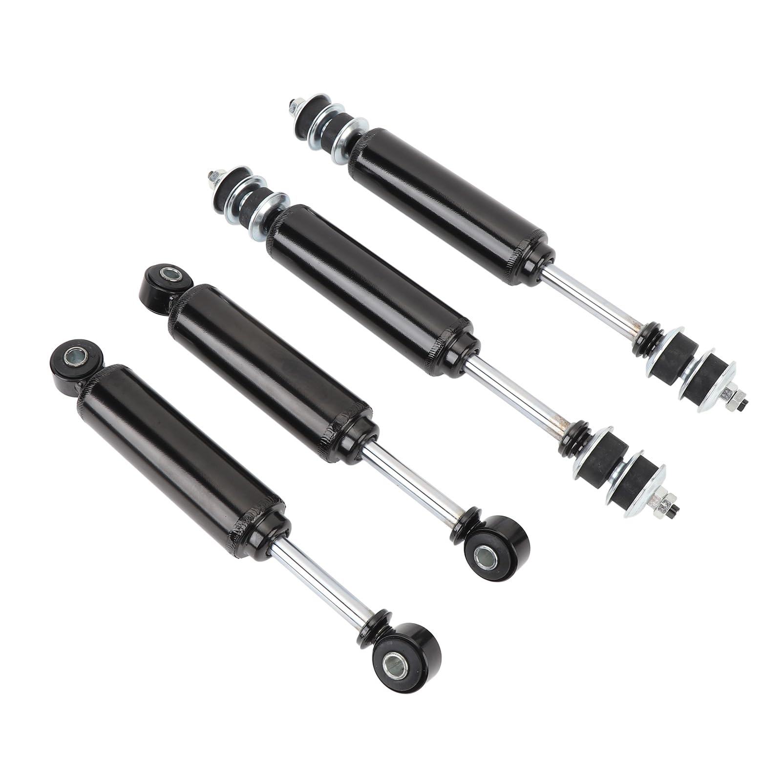 Dilwe Set Ammortizzatori per Carrello da Kit Ammortizzatori Anteriori Posteriori in Metallo 4 Pezzi OE 1014235 1014236 1010991 per DS Elettrico Gas Precedente Gas Elettrico