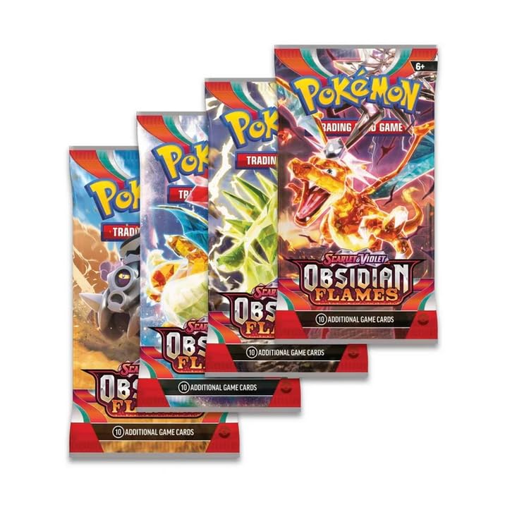Amazon.com: Pokemon TCG: Scarlet & Violet - Obsidian Flames