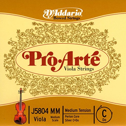 D'Addario ダダリオ ビオラ用 バラ弦 Pro・Arte C線 Medium Scale J5804 MM Medium Tension 【国内正規品】