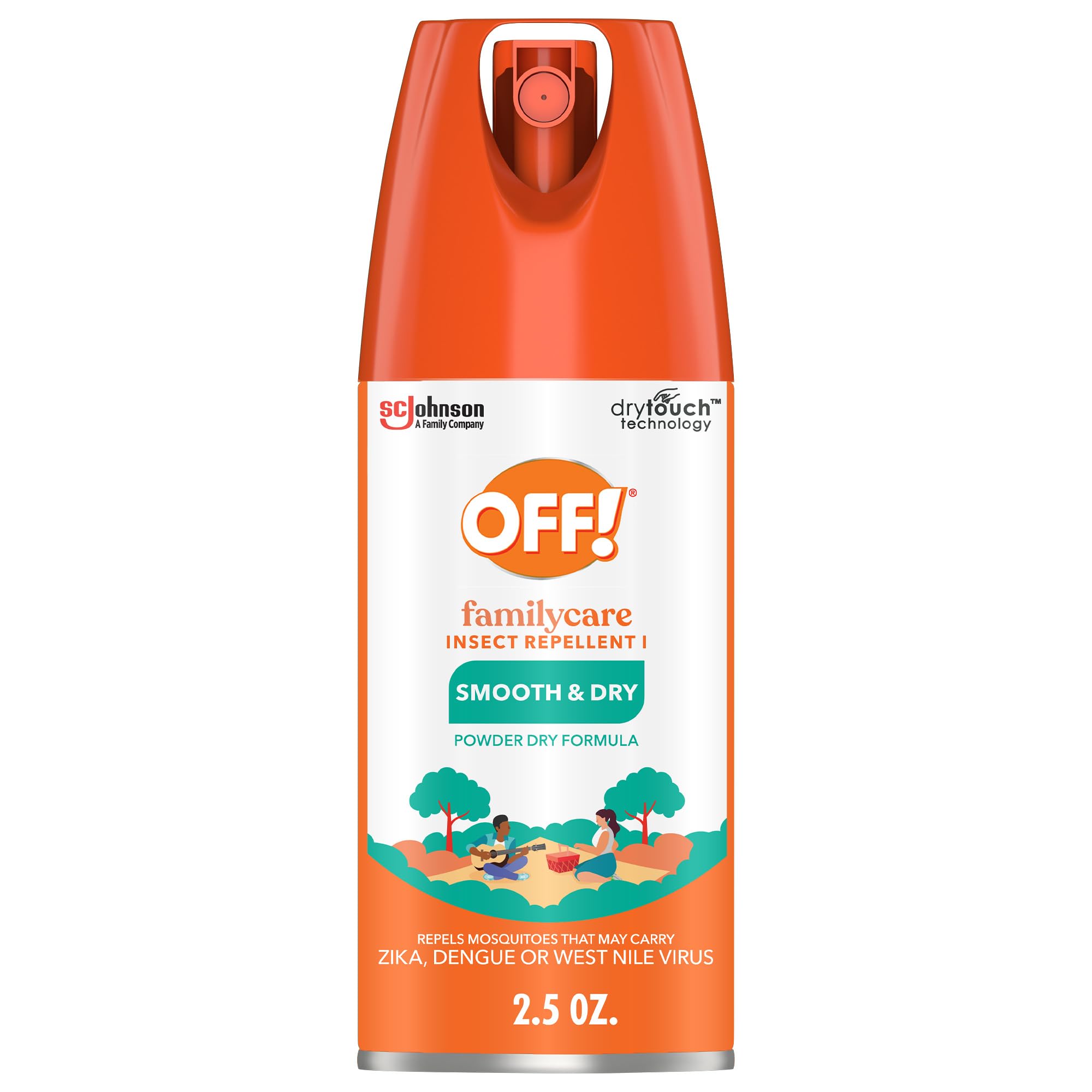 OFF FAMLY CARE SMOOTH/DRY AERO 2.5 OZ