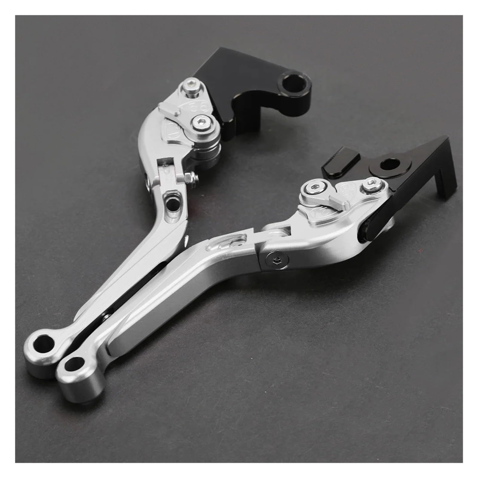 Jwqebns U Style Motorcycle Brake Clutch Levers For Kawasaki For Ninja 400R 650R Er6f Er6n 2009-2017 Motorcycle Accessories Brake Clutch Levers Extendable Handles Lever(U Style)