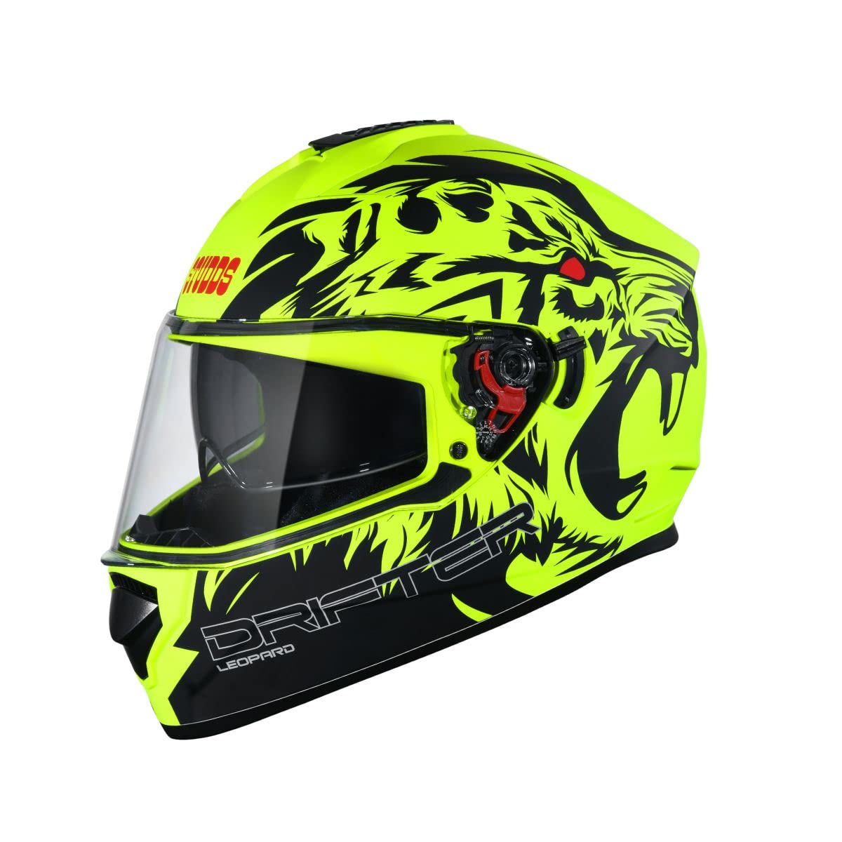 Studds Drifter Full Face Helmet Matt Yellow N9, Size: L(58-60cm)-image-13