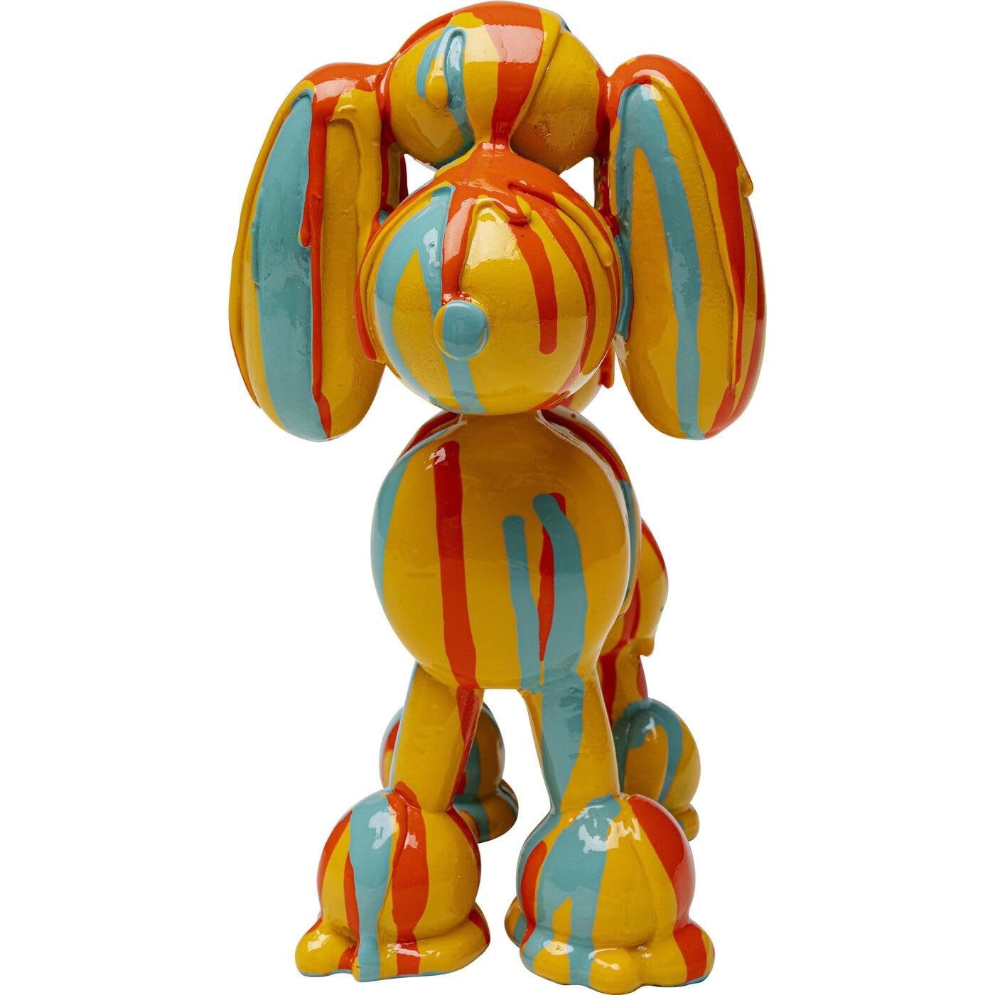 Kare Design Decorative Figurine Dog Holi, Dog Figure, Decorative Object, Animal Motif, Accessories, Decoration, Sculpture, Living Room, Hallway, Office 17 x 16 x 10 cm (H x W x D)