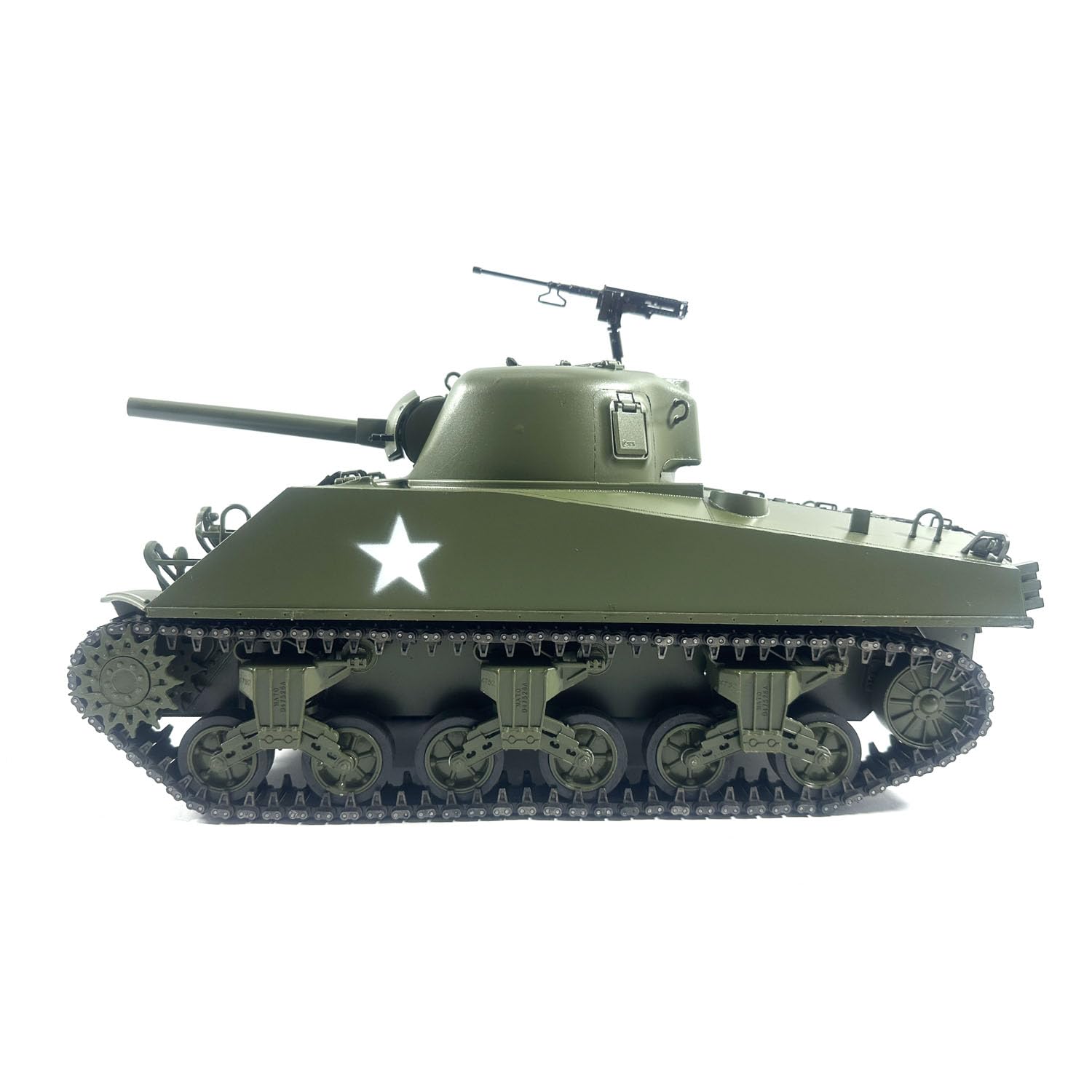 Amazon.com: Mato 100% Metal 1/16 Scale Army Green M4A3 Sherman Bb