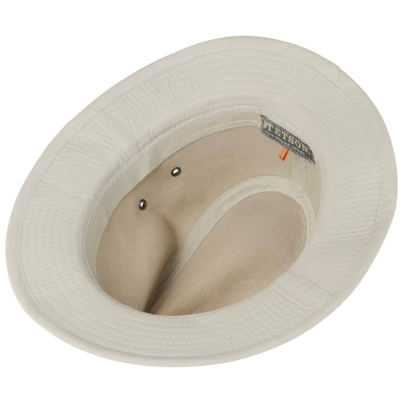 Stetson Chapeau Organic Cotton Traveller Homme - en Tissu de Soleil avec Doublure Printemps-ete Ete