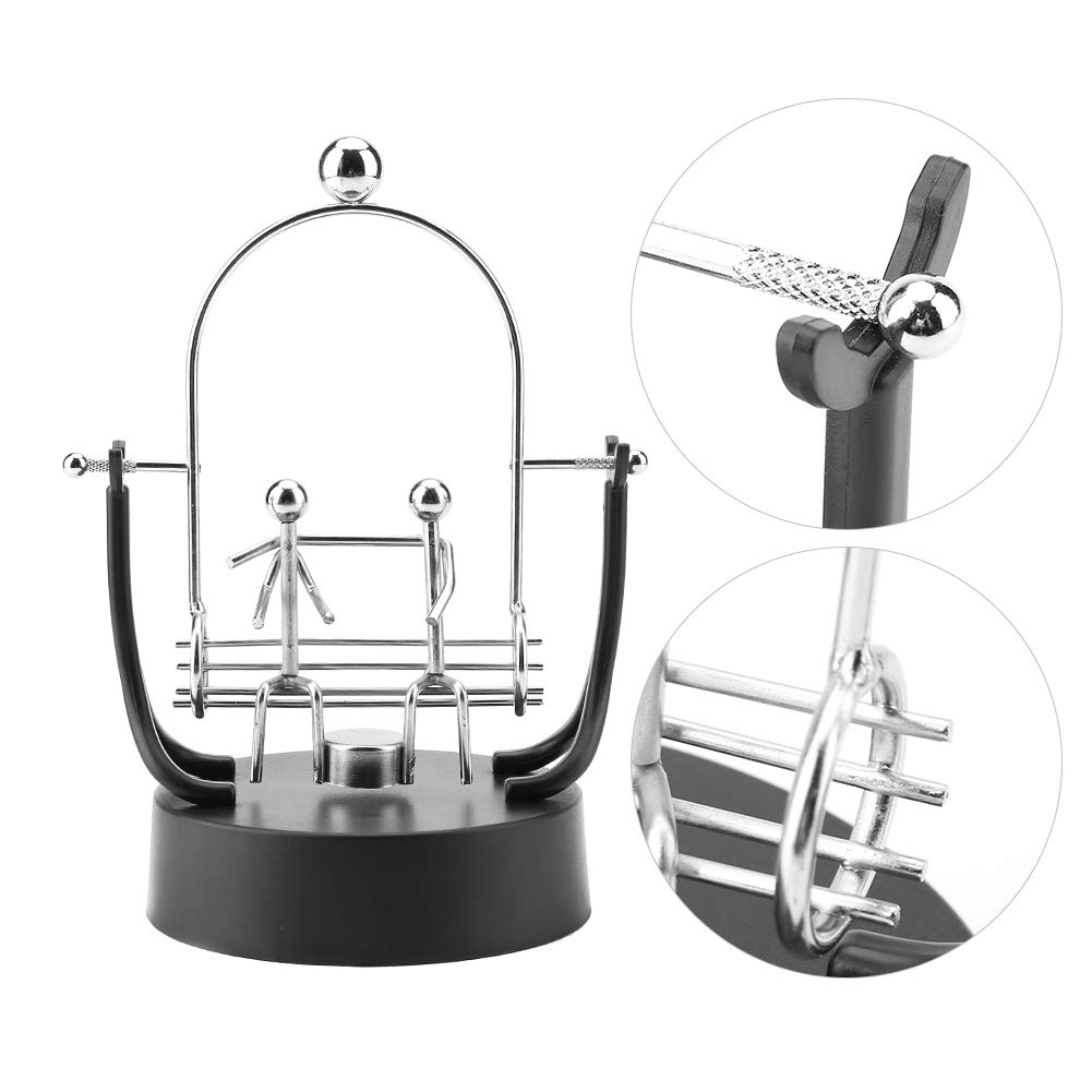 Toy Electronic Swing Wiggle Device Perpetual Motion Swinging Art Craft Desk Decoration