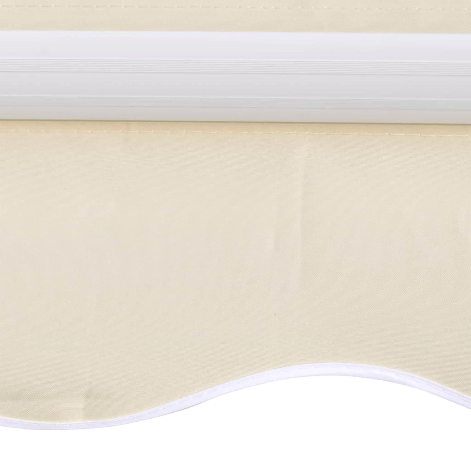 Tidyard Toldo de Repuesto para Armazón de 3 x 2,5 m - Color Crema, Resistente a UV, 280 x 245 cm