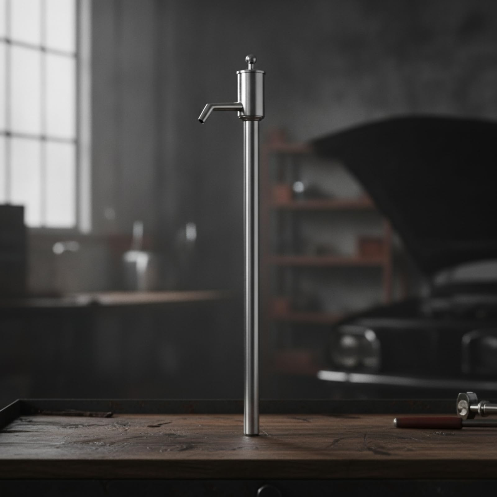 Pompa Olio Manuale Professionale | Portatile, Pompa di Travaso Olio, per Garage