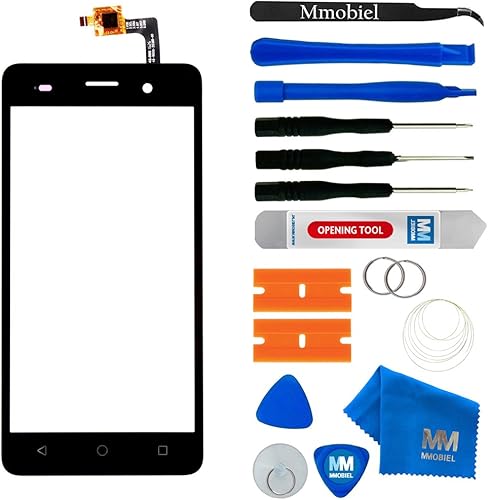 MMOBIEL Kit Digitizer Schermo tattile Ricambio Compatibile con Wiko Lenny Nero 5 0 Pollici Assemblaggio Ricambio Schermo Frontale incl Attrezzi MMOBIEL Kit Digitizer Schermo tattile Ricambio Compatibile con Wiko Lenny Nero 5 0 Pollici Assemblaggio Ricambio Schermo Frontale incl Attrezzi