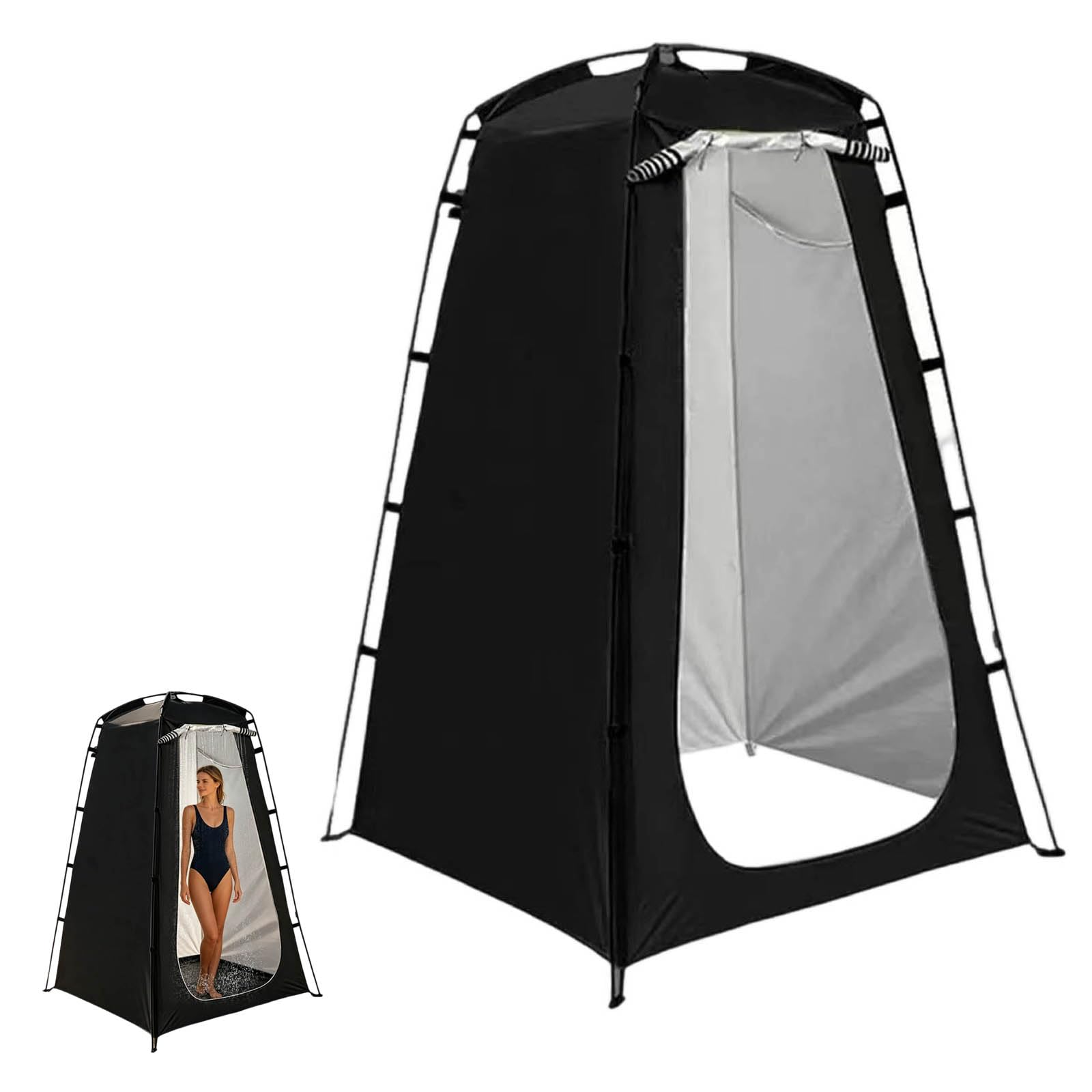 Tente Cabine de Douche Camping Exterieur Portable Toilette Changer de Plage