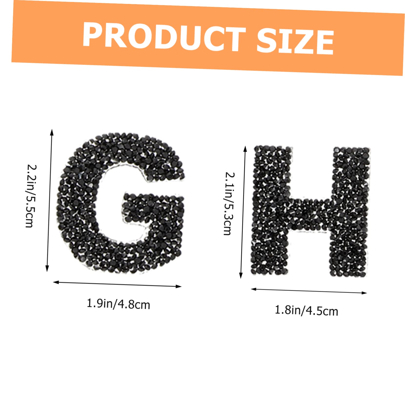 NUOBESTY 52piezas De Brillo Para Planchar Parche De De Rhinestone Para Ropa Bolsos y De Manualidades