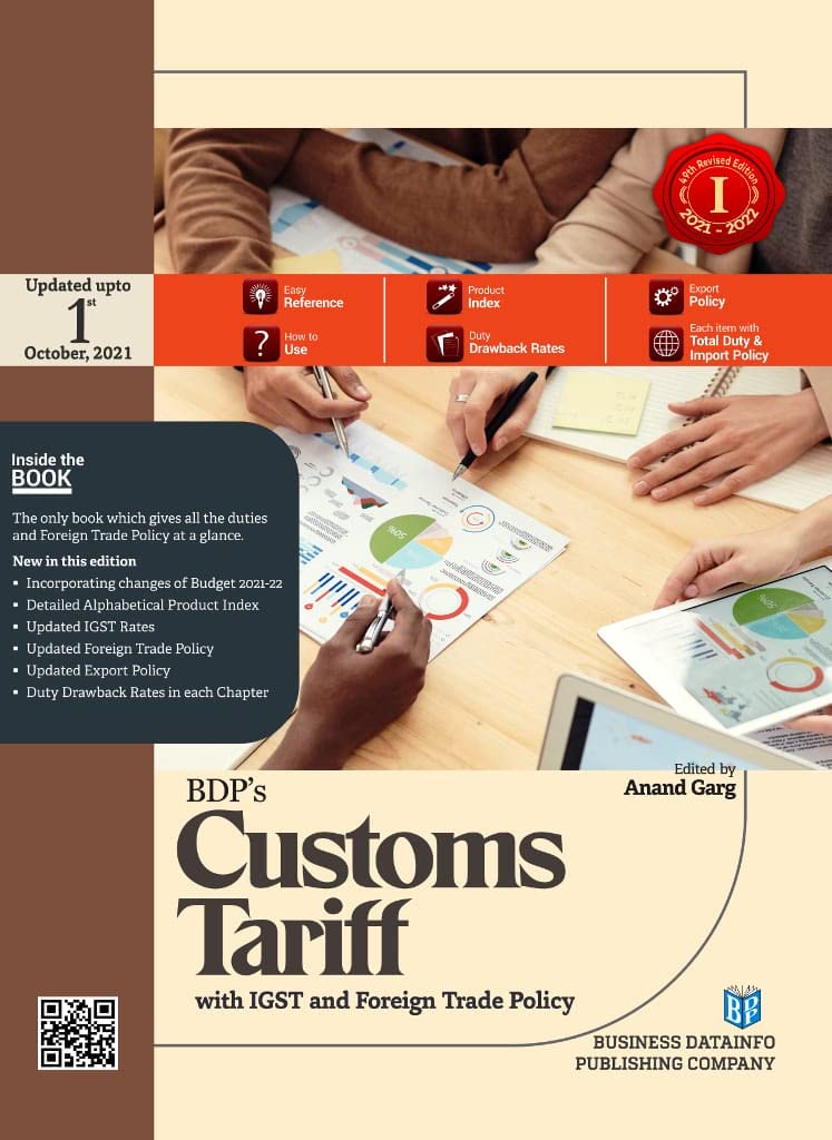 Amazon.in Buy BDP's Customs Tariff with IGST and foreign Trade Policy