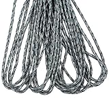 Yctze Paracord Multifunción de Hilos de 2 Mm de Diámetro para Acampar, Trepar y Atar Cuerda (15M)