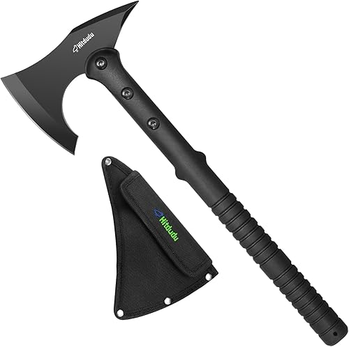 Miniatura 1 de Hacha táctica de supervivencia Tomahawk, hacha de lanzamiento y hacha, herramienta de rotura de emergencia para senderismo y hacha de camping