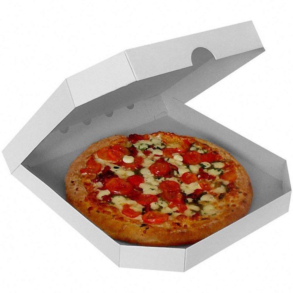 100 Pizzakarton -extra stark- weiß 30 x 30 x 3 cm