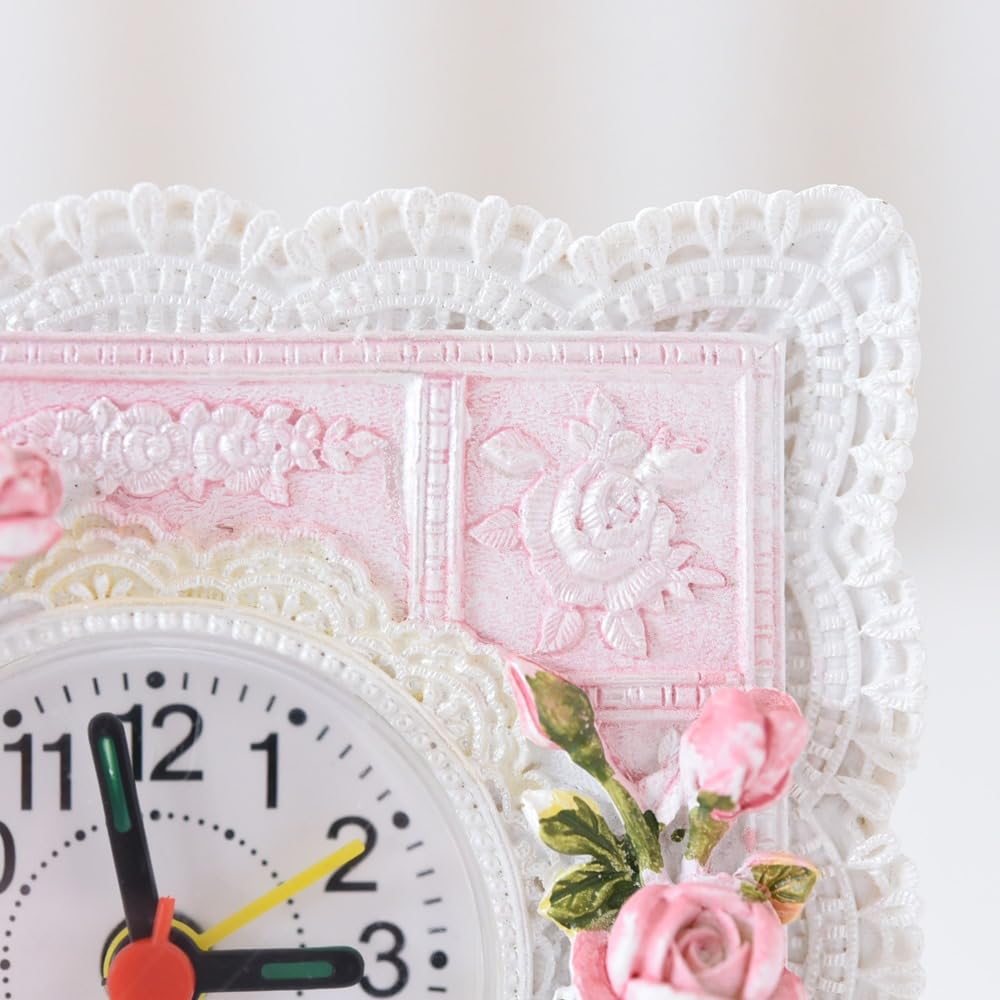 掛時計 薔薇 ローズ プリンセス ホワイト 掛時計 薔薇 ローズ プリンセス ホワイト