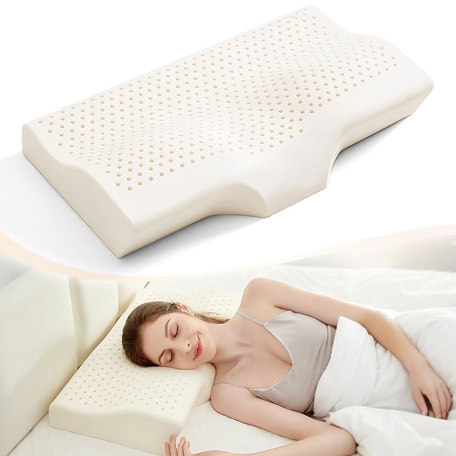 タイラテックス枕原装輸入天然ゴムカバー枕芯 Amazon｜100%タイ産天然ラテックス枕 人間工学に基づいた枕 疲労